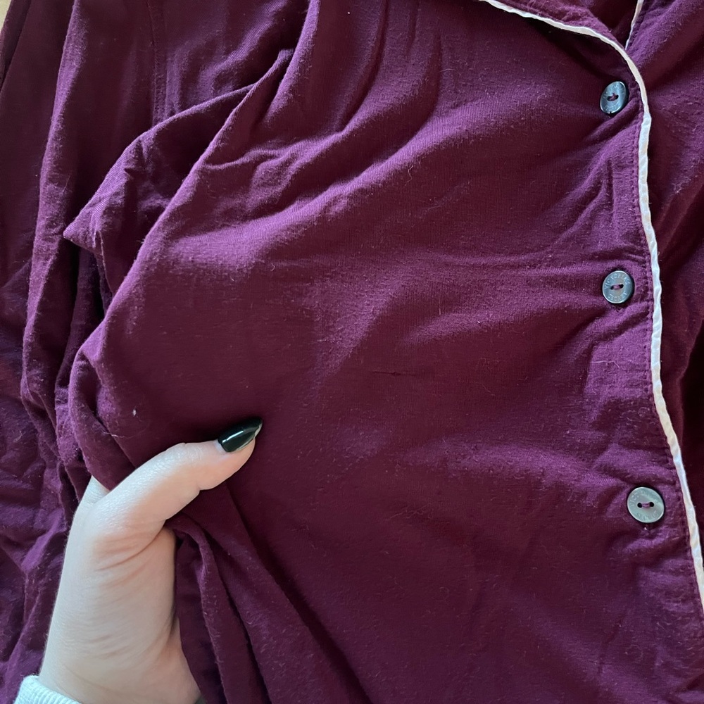 Victoria's Secret Modal Purple Pajama Set Medium - Picture 5 of 6